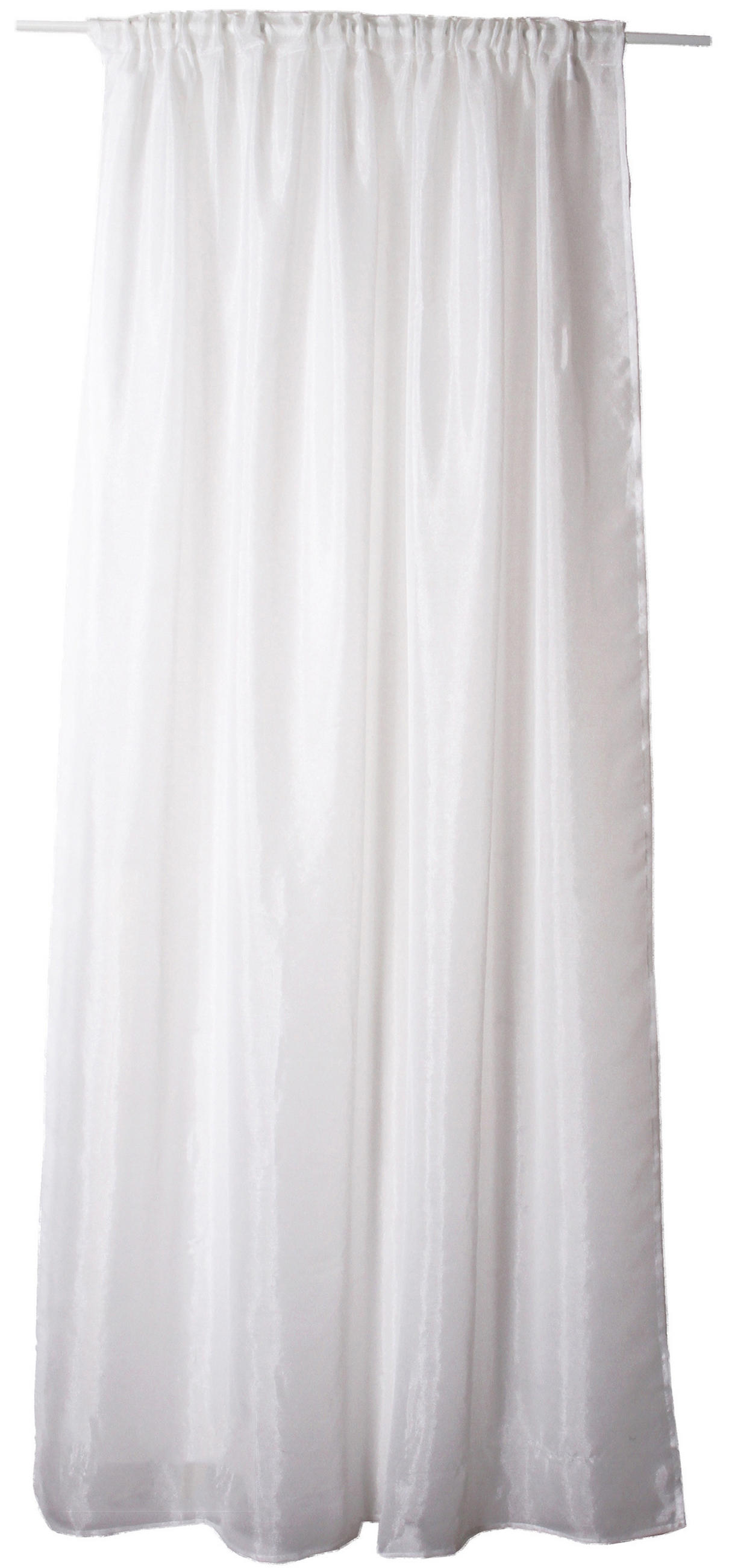 KÉSZFÜGGÖNY  - ekrü, Basics, textil (140/260/0.2cm)