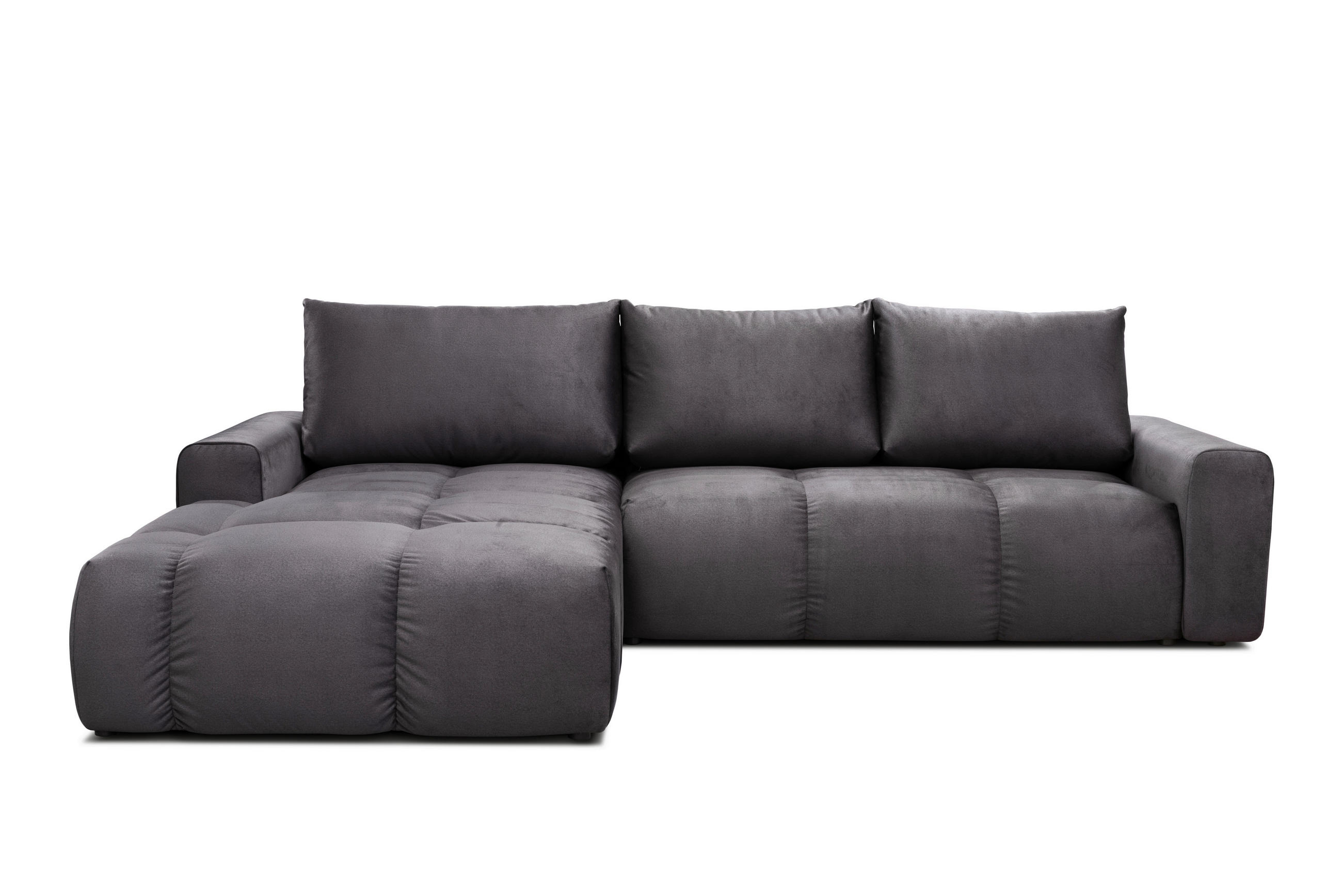 COLȚAR EXTENSIBIL textil negru  - negru, Design, textil (217/90/302cm) - Carryhome