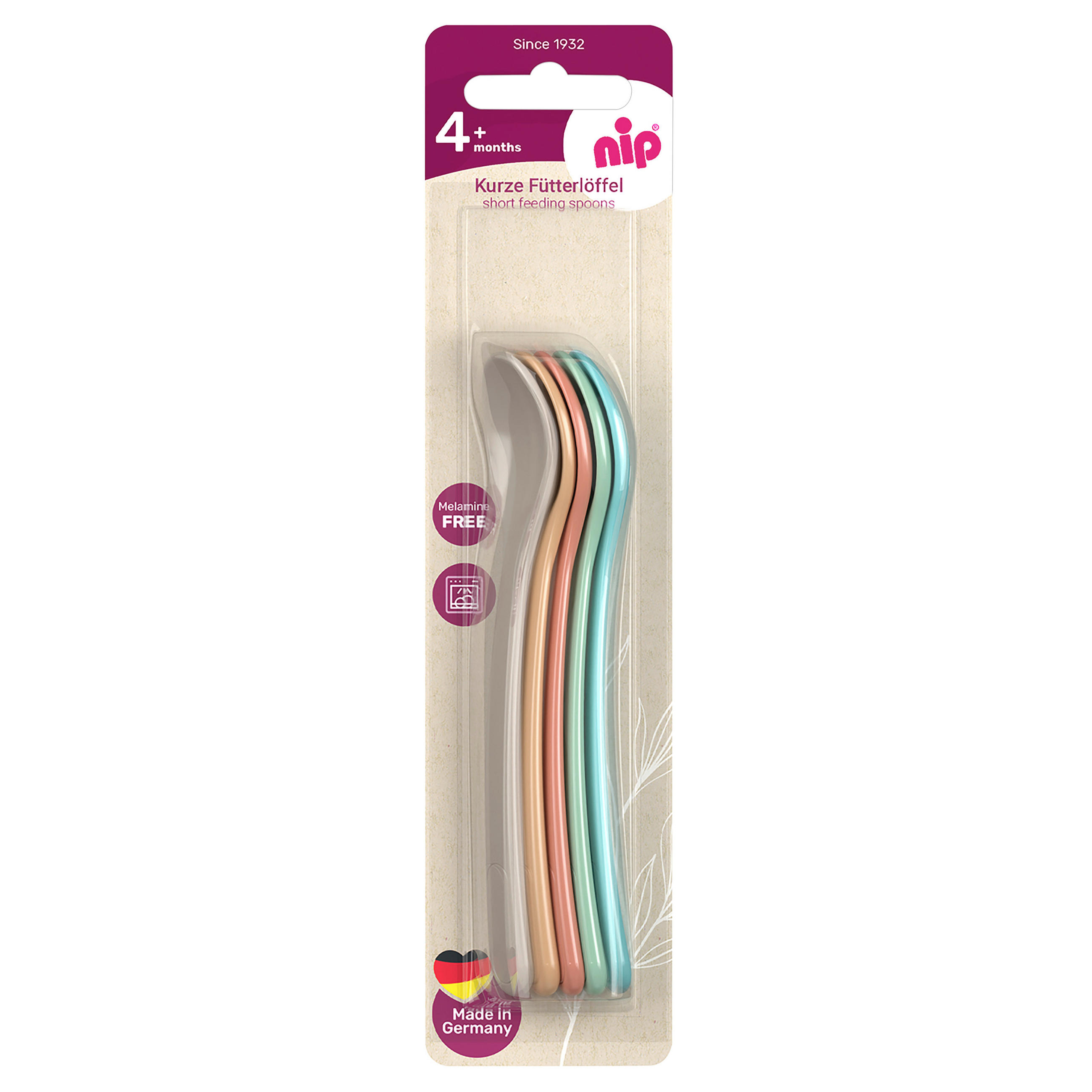 DETSKÁ LYŽIČKA - viacfarebná, Basics, plast (5,5/23/2,5cm)