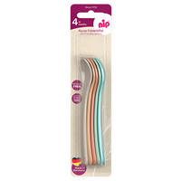 DETSKÁ LYŽIČKA - viacfarebná, Basics, plast (5,5/23/2,5cm)