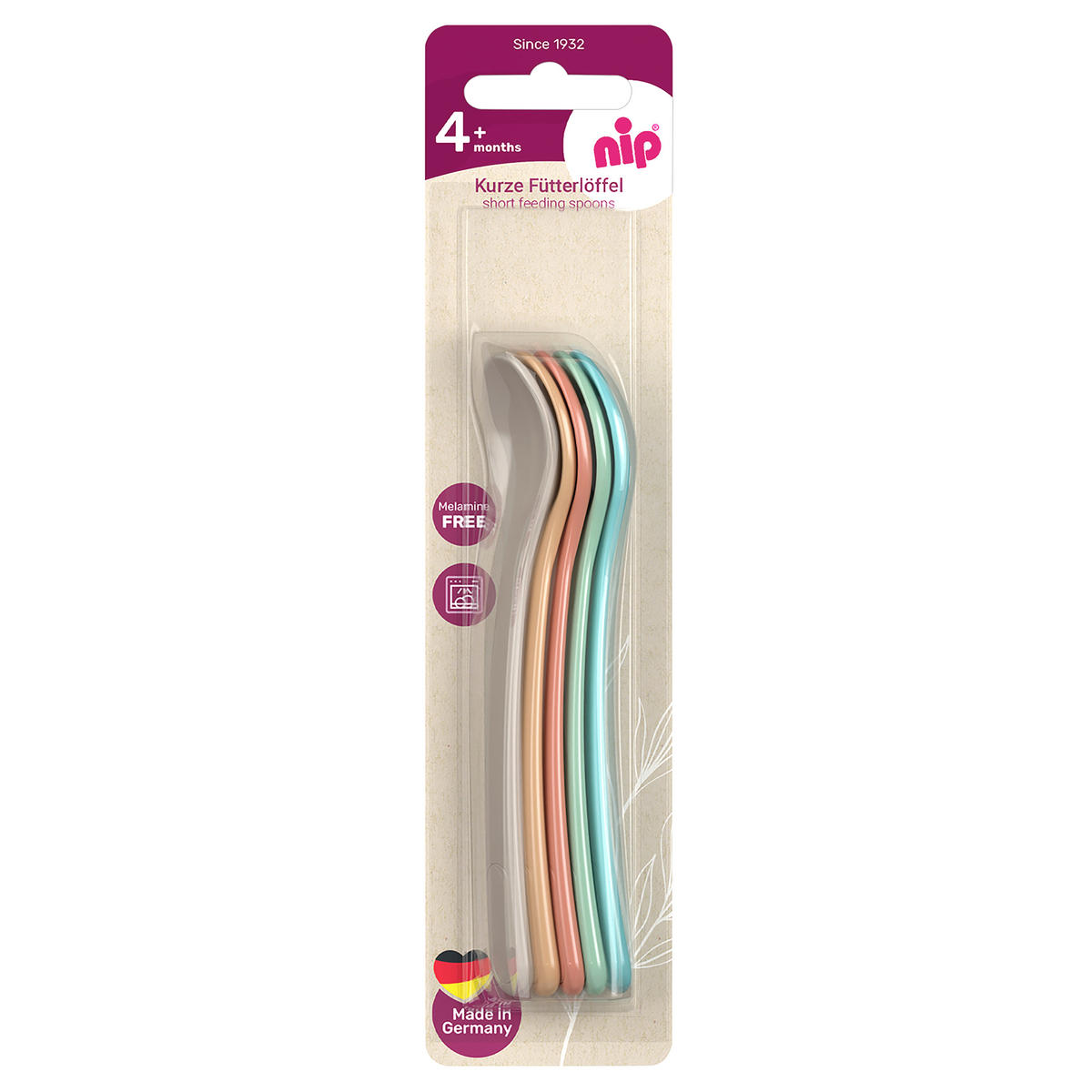 DETSKÁ LYŽIČKA - viacfarebná, Basics, plast (5,5/23/2,5cm)