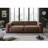 BIGSOFA in Textil Braun - Schwarz/Braun, KONVENTIONELL, Kunststoff/Textil (260/79/99cm) - Carryhome BIGSOFA in Textil Braun - Schwarz/Braun, KONVENTIONELL, Kunststoff/Textil (260/79/99cm) - Carryhome