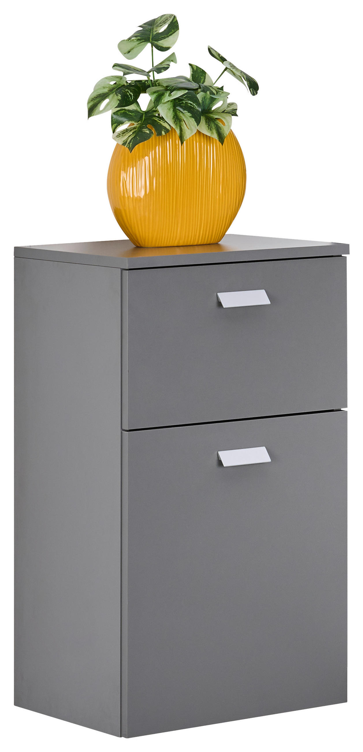 UNTERSCHRANK 40,3/70/32 cm   - Silberfarben/Grau, MODERN, Holzwerkstoff/Metall (40,3/70/32cm) - Stylife