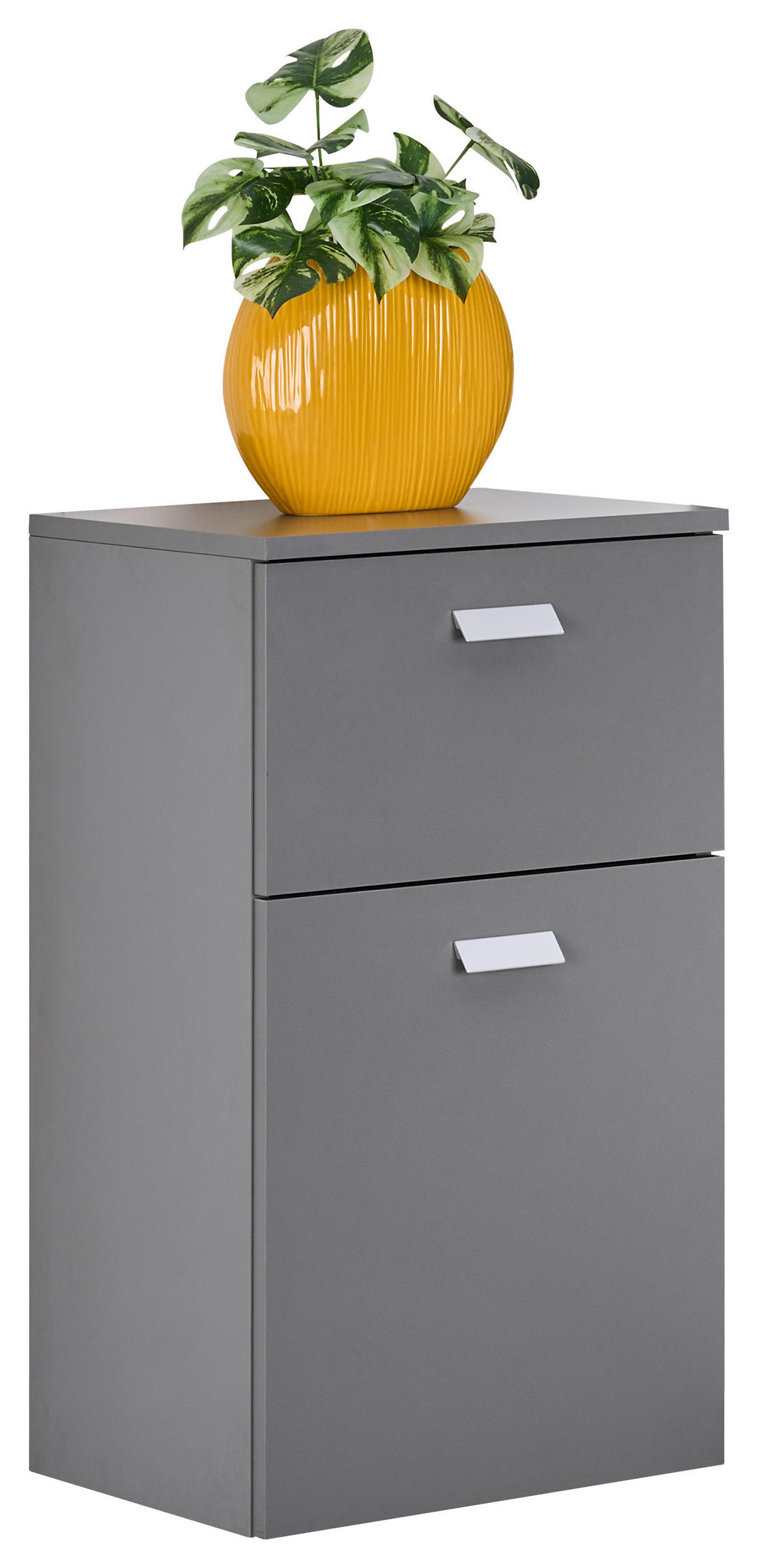 UNTERSCHRANK 40,3/70/32 cm   - Silberfarben/Grau, MODERN, Holzwerkstoff/Metall (40,3/70/32cm) - Stylife