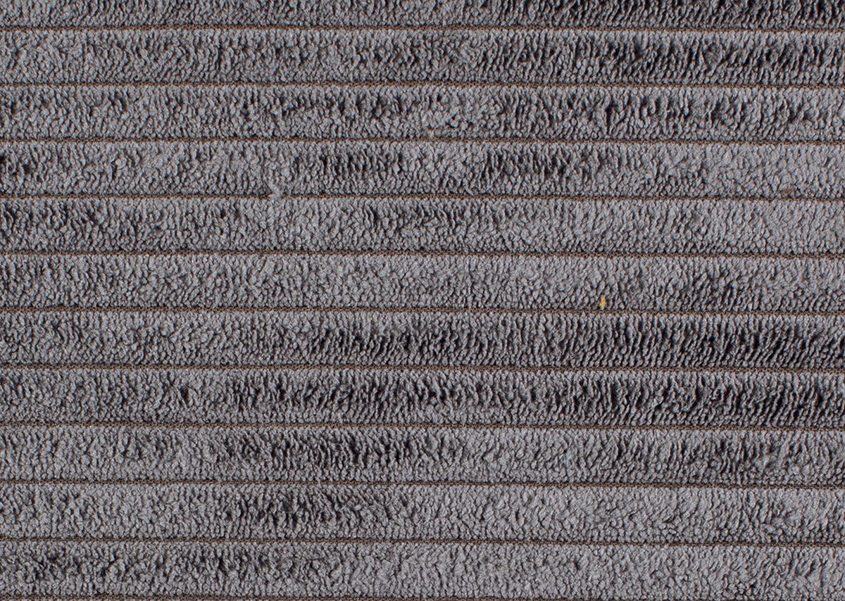 ECKSOFA in Cord Graphitfarben  - Schwarz/Graphitfarben, Konventionell, Holz/Textil (298/202cm) - MID.YOU