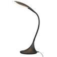 SCHREIBTISCHLEUCHTE Propus 22/17/37,5 cm  - Schwarz, Basics, Kunststoff (22/17/37,5cm) - Novel