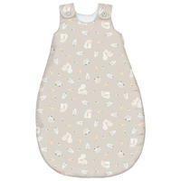 BABYSCHLAFSACKSET Igelchen    56/62   - Taupe/Weiß, Basics, Textil (56/62null) - Avelia