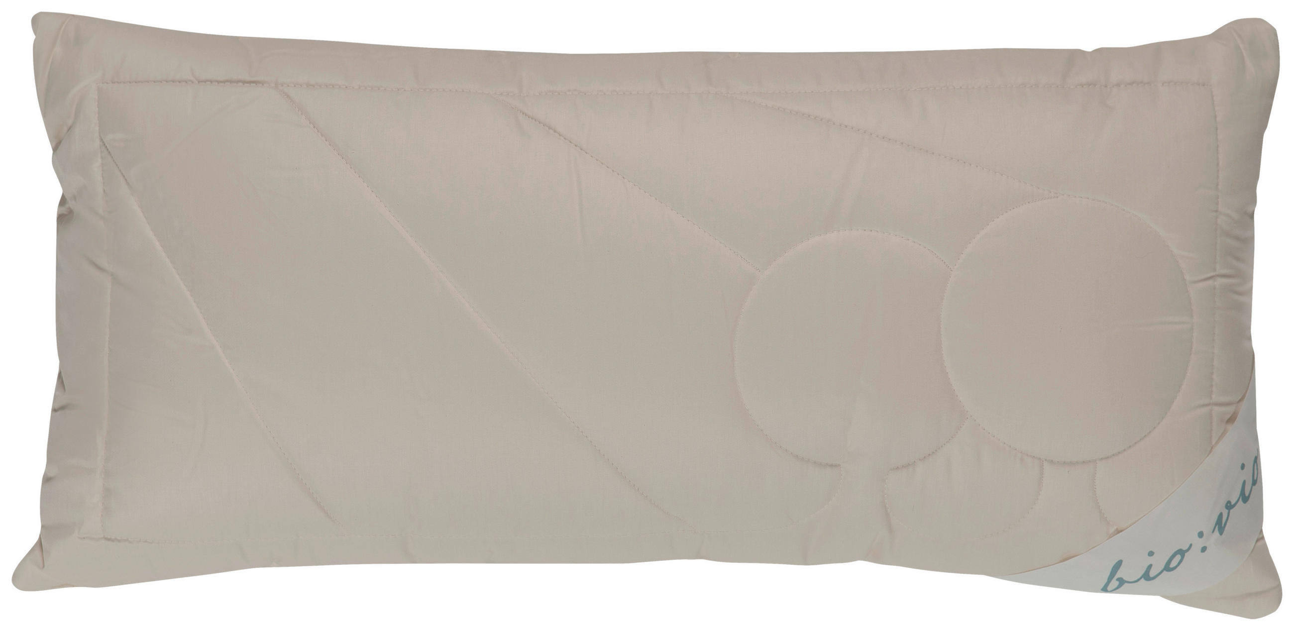 VANKÚŠ POD HLAVU, 40/80 cm - prírodná farba, Basics, textil (40/80cm) - Bio:Vio