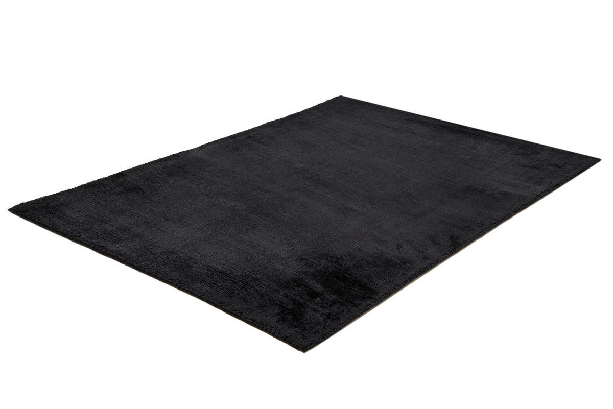 HANDWEBTEPPICH 190/290 cm Schwarz  - Schwarz, Basics, Textil (190/290cm) - Tom Tailor