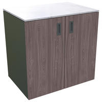 OUTDOORKÜCHE  - Anthrazit/Walnussfarben, Basics, Stein/Metall (90/92/63cm) - Modante