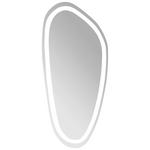 BADEZIMMERSPIEGEL 45/80/3,1 cm  - Silberfarben, Design, Glas (45/80/3,1cm) - Novel