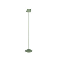 AKU STOJACÍ LAMPA, 13,5/123 cm  - zelená, Design, kov (13,5/123cm)