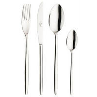 BESTECKSET OLIVIA 16-teilig Stahl  - Edelstahlfarben, Basics, Metall (25,5/7/5,3cm) - Pintinox