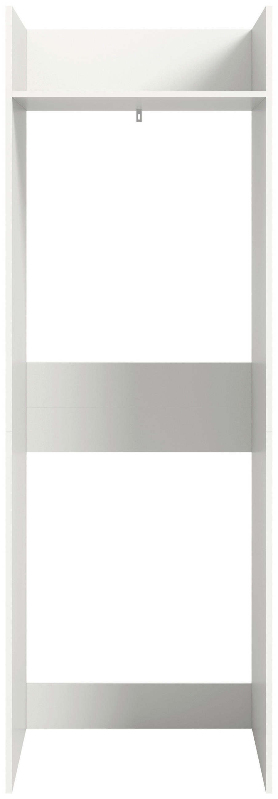 SKŘÍŇKA NAD PRAČKU, bílá - bílá, Basics, kompozitní dřevo (66/195/60cm) - MID.YOU