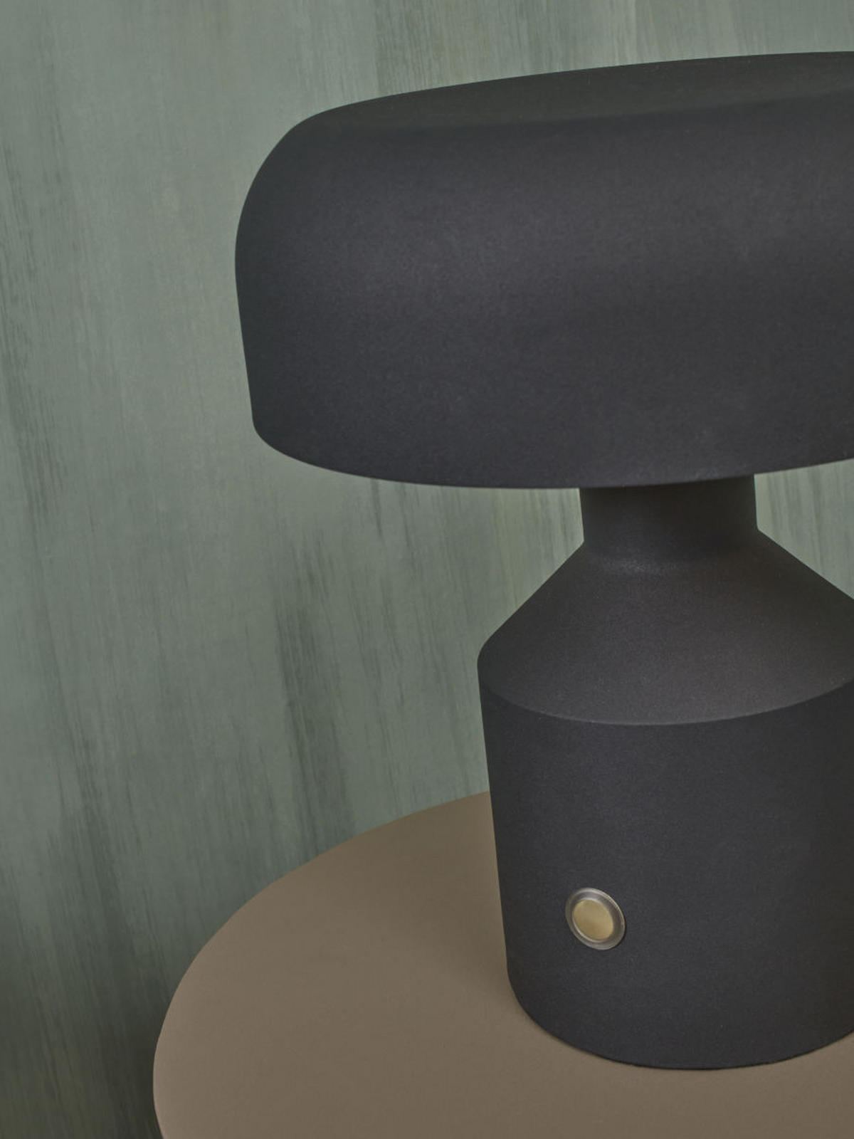 TISCHLEUCHTE Porto 25/29 cm   - Schwarz, Basics, Metall (25/29cm) - It's about Romi