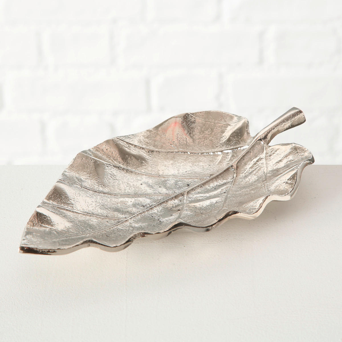 DEKOSCHALE - Silberfarben, Basics, Metall (26/14/2cm)