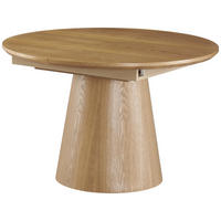 ESSTISCH Eichefarben oval  ausziehbar  - Eichefarben, KONVENTIONELL, Holz/Holzwerkstoff (120-160/76/120cm) - MID.YOU
