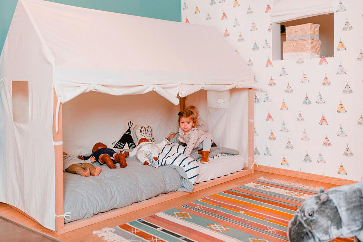 HIMMEL   - Weiß, Basics, Textil (90/200cm) - Childhome