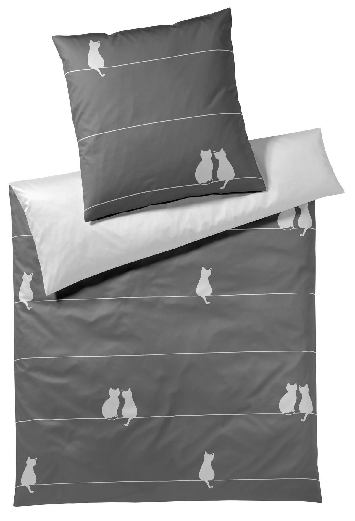 POSTELJINA 140/200 cm  YOU&ME  - antracit, Konvencionalno, tekstil (140/200cm) - Elegante