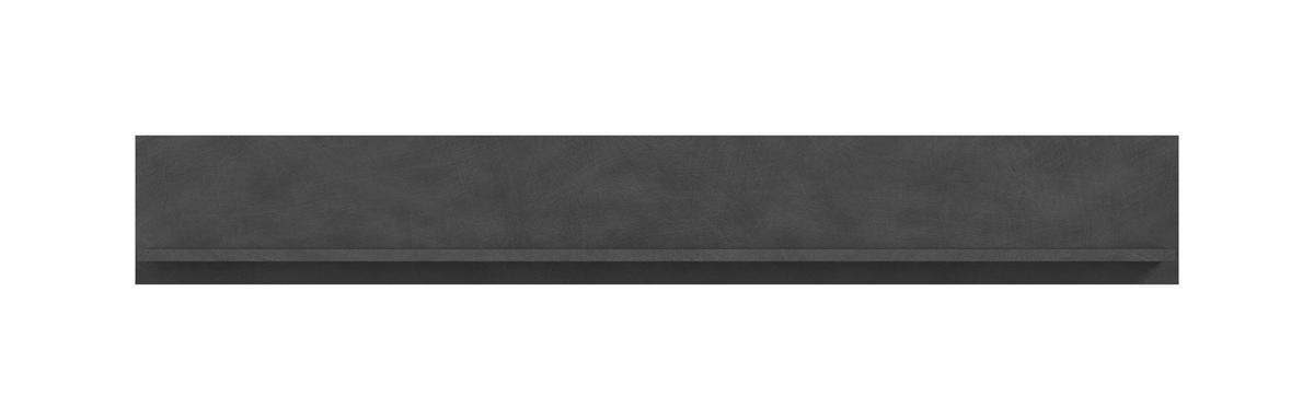 WANDBOARD Anthrazit, Naturfarben  - Anthrazit/Naturfarben, Design, Holzwerkstoff (140/20/15cm) - MID.YOU