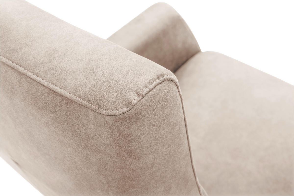 RELAXSESSEL in Textil Hellgrau  - Hellgrau/Schwarz, Design, Textil/Metall (73/105/82cm) - Welnova