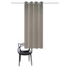 ÖSENSCHAL blickdicht 135/175 cm   - Taupe, Basics, Textil (135/175cm)