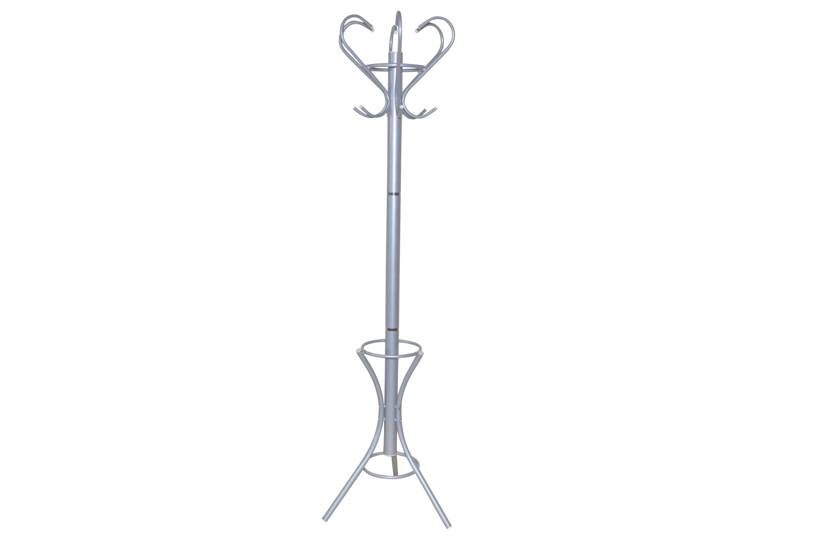 GARDEROBENSTÄNDER in Alufarben   - Alufarben, Design, Metall (47/178/47cm) - MID.YOU