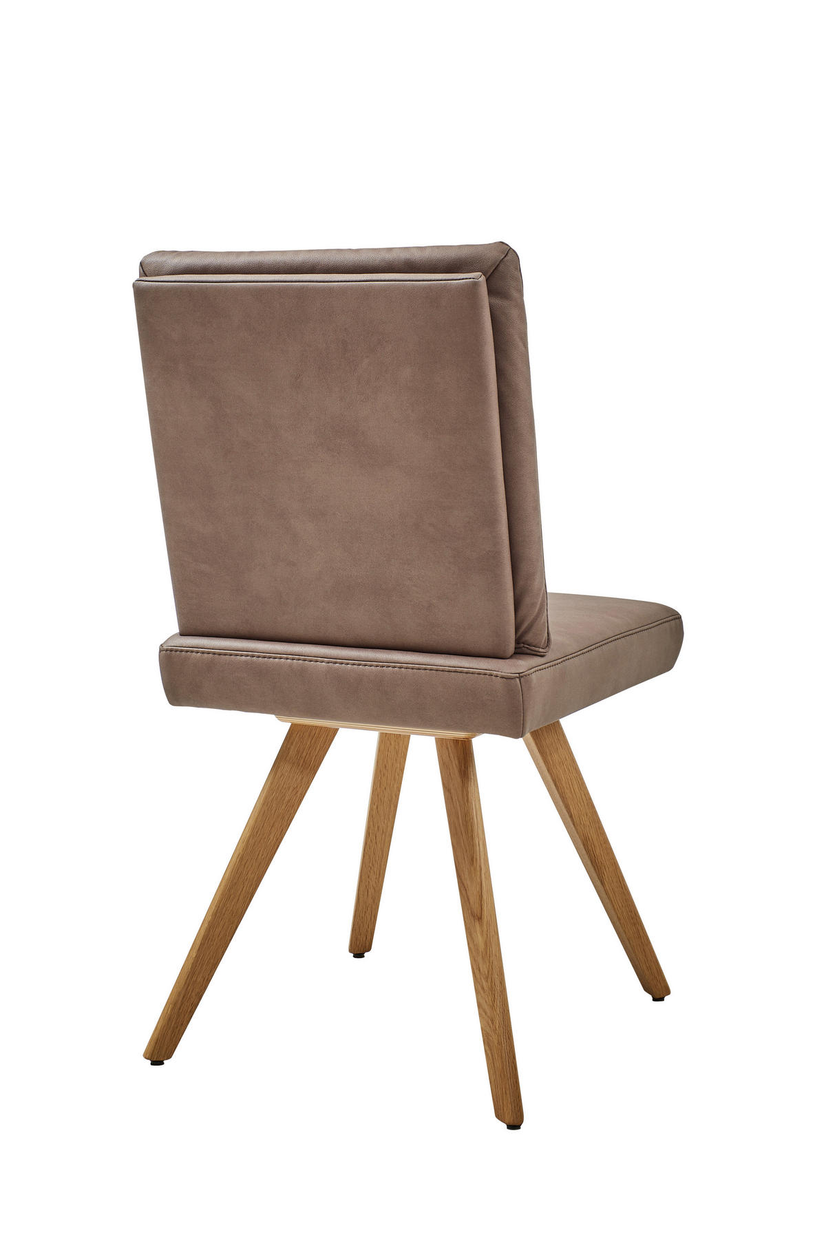 STUHL in Holz, Textil Eichefarben, Hellbraun  - Hellbraun/Eichefarben, Design, Holz/Textil (46/94/58cm) - Dieter Knoll