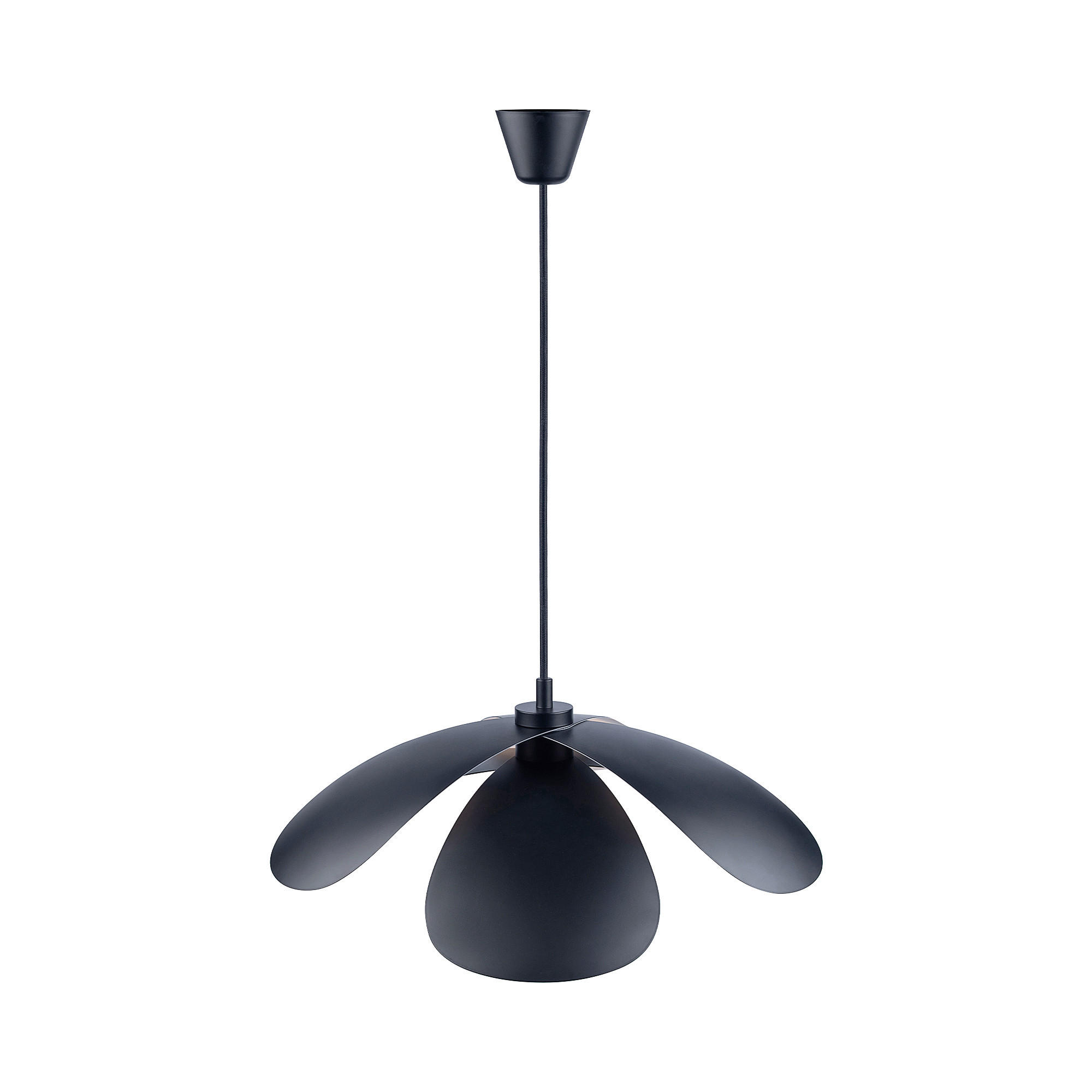 HÄNGELEUCHTE Maple  55 cm  - Schwarz, Design, Metall (55cm) - Nordlux