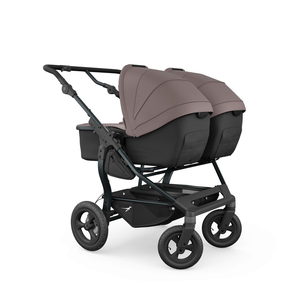 ZWILLINGSWAGEN  - Anthrazit, Basics, Metall (78,5/110/108cm) - TFK