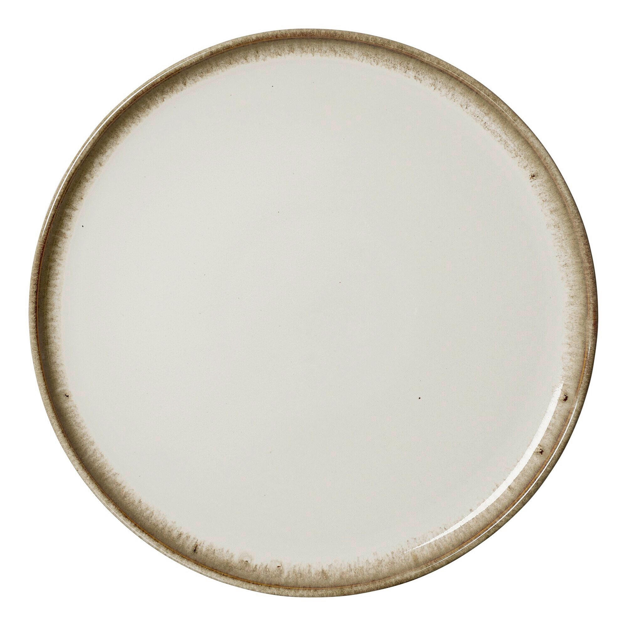 SPEISETELLER Creme Malaga  - Creme, KONVENTIONELL, Keramik (28/28/3cm) - Ritzenhoff Breker