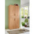 SCHUHSCHRANK 84/191,5/39 cm - Chromfarben/Eichefarben, Design, Holz/Kunststoff (84/191,5/39cm) SCHUHSCHRANK 84/191,5/39 cm - Chromfarben/Eichefarben, Design, Holz/Kunststoff (84/191,5/39cm)