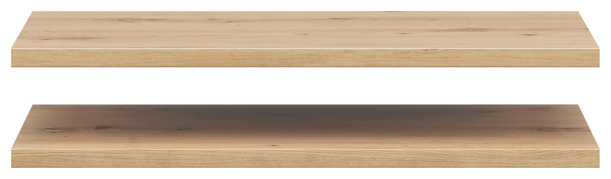 EINLEGEBODENSET 66,9/2,2/36 cm   - Eiche Artisan, Modern, Holzwerkstoff (66,9/2,2/36cm) - Carryhome