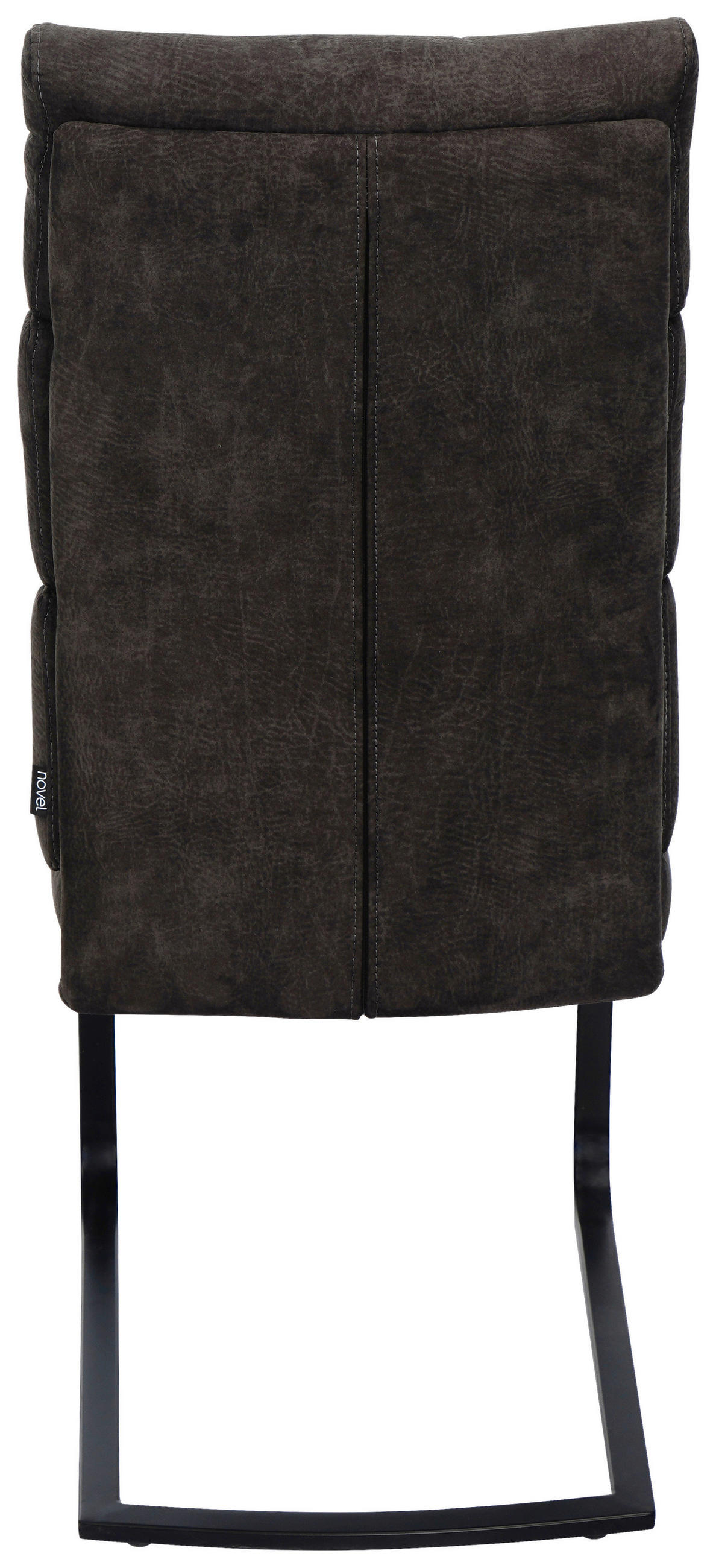 SCHWINGSTUHL  Stoffauswahl Webstoff  - Schwarz/Braun, Design, Textil/Metall (47/106/63cm) - Novel