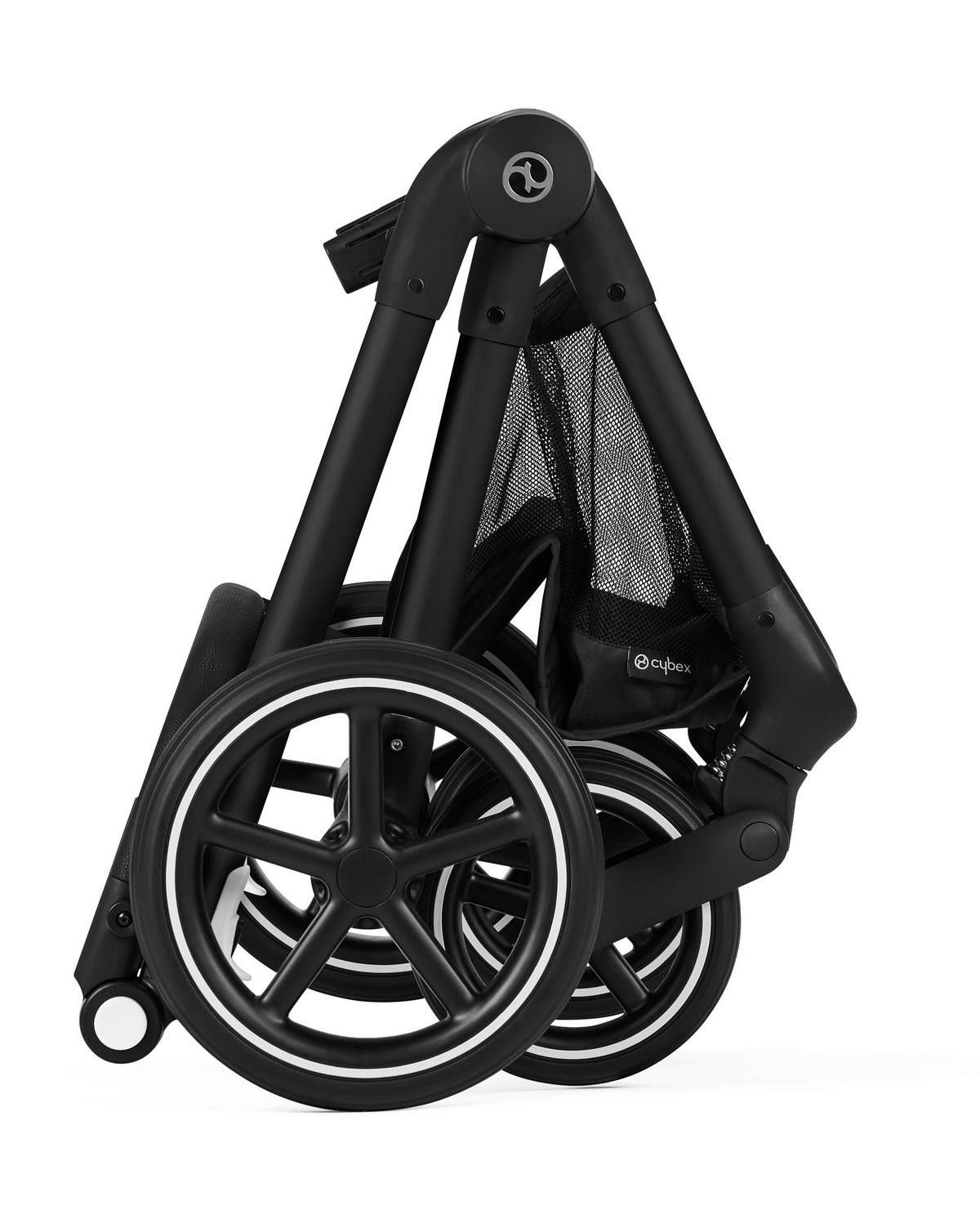 KINDERWAGENSET EOS LUX  - Schwarz, Basics, Textil/Metall (85/61/116cm) - Cybex