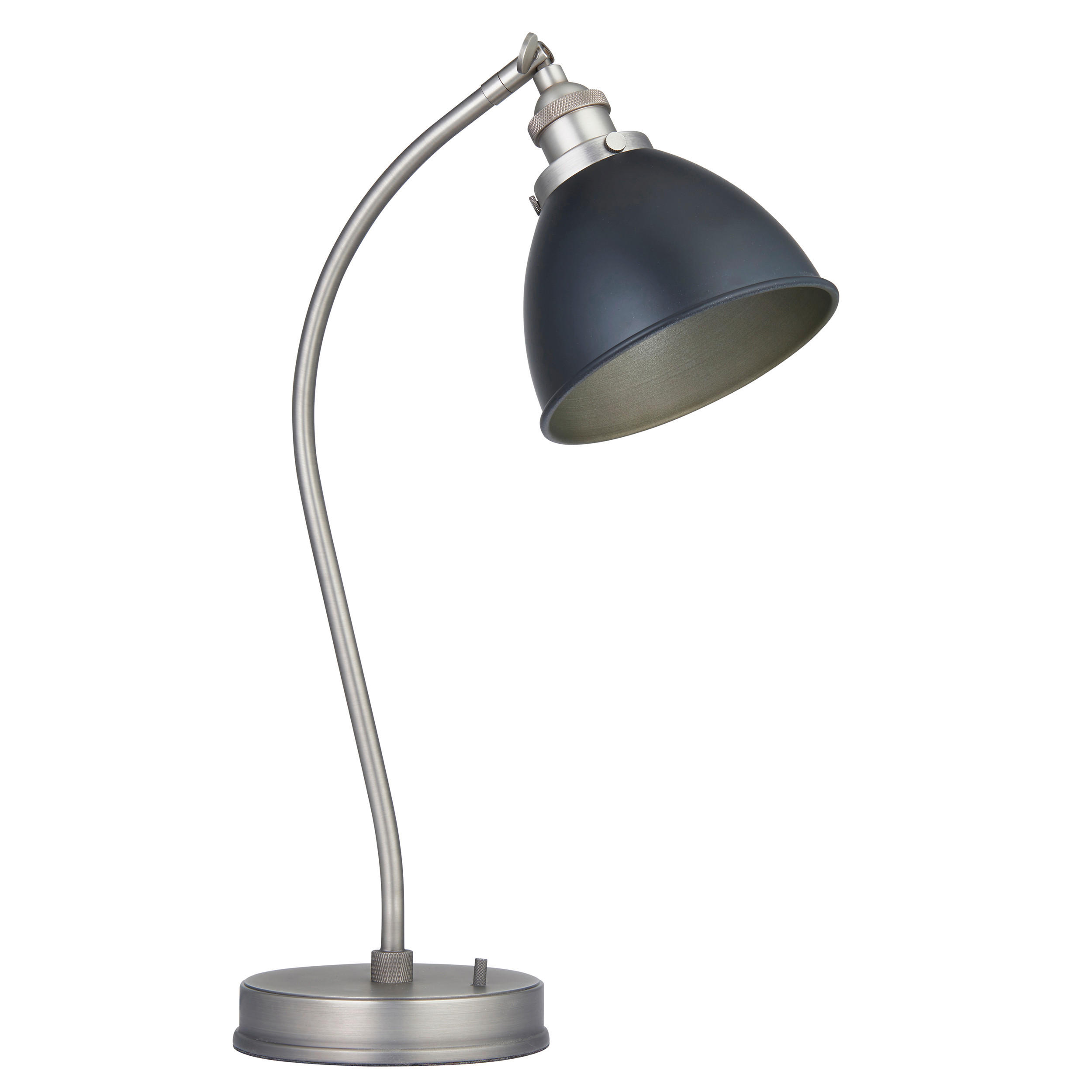TISCHLEUCHTE 15/29/46 cm   - Chromfarben/Zinkfarben, Basics, Metall (15/29/46cm) - ENDON