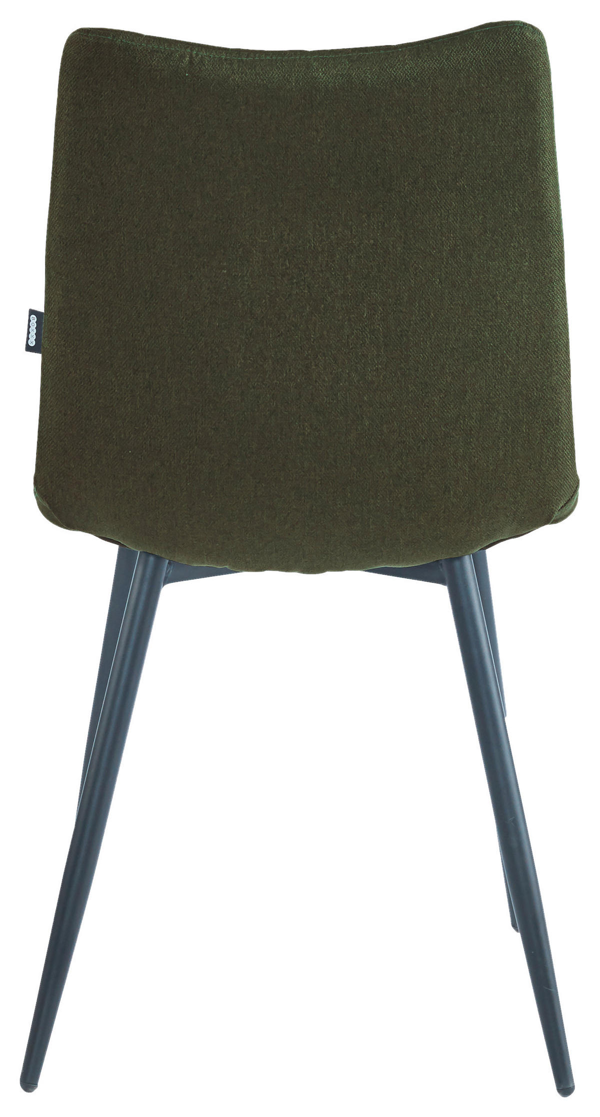 STOL, kovina, tekstil zelena, črna  - črna/zelena, Design, kovina/tekstil (45/89/58cm) - Boxxx