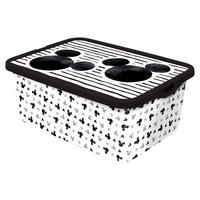AUFBEWAHRUNGSBOX Mickey Mouse  - Weiß, Basics, Kunststoff (40/30/15,5cm) - Disney