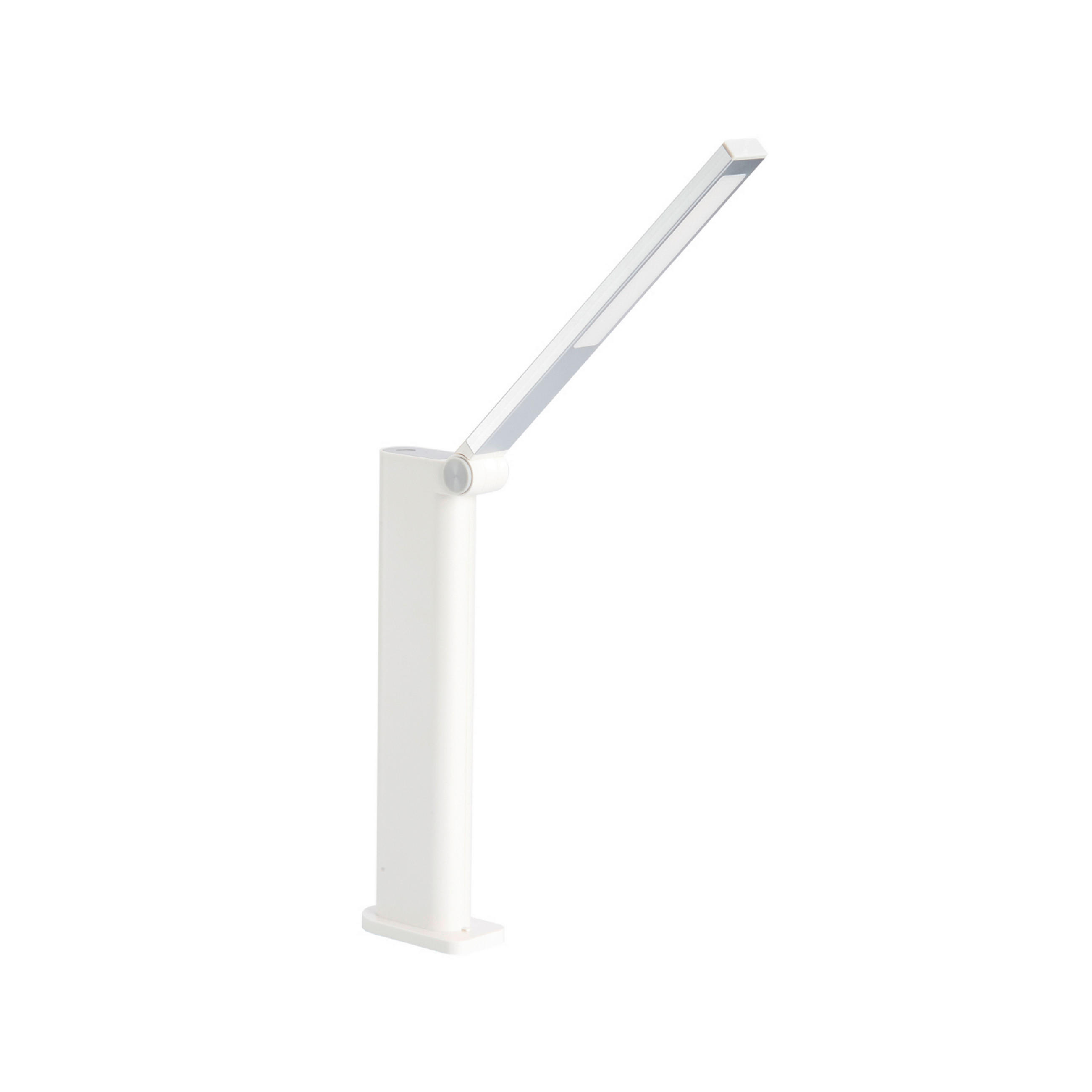SCHREIBTISCHLEUCHTE Amber 3,9/24,5/29,2 cm   - Weiß, Design, Kunststoff/Metall (3,9/24,5/29,2cm) - Philips