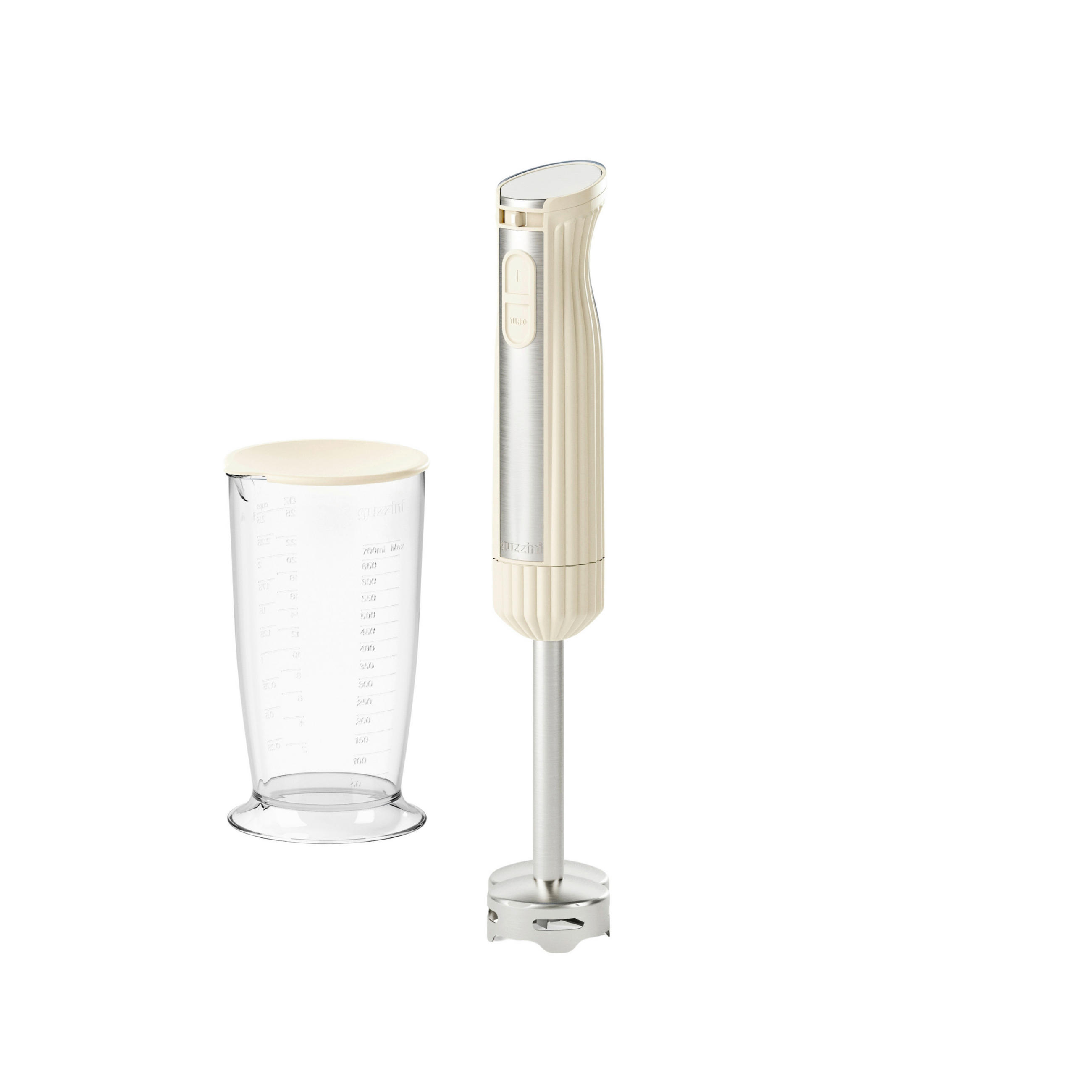 STABMIXER-SET Sous Chef  - Creme, Basics, Kunststoff (700ml) - GUZZINI