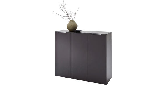 GARDEROBE 3-teilig  in 175/190/39 cm  - Eichefarben/Anthrazit, Design, Holzwerkstoff (175/190/39cm) - Carryhome