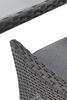 GARTENSET beschichtet Stahl  - Braun/Grau, MODERN, Glas/Kunststoff - Ambia Garden