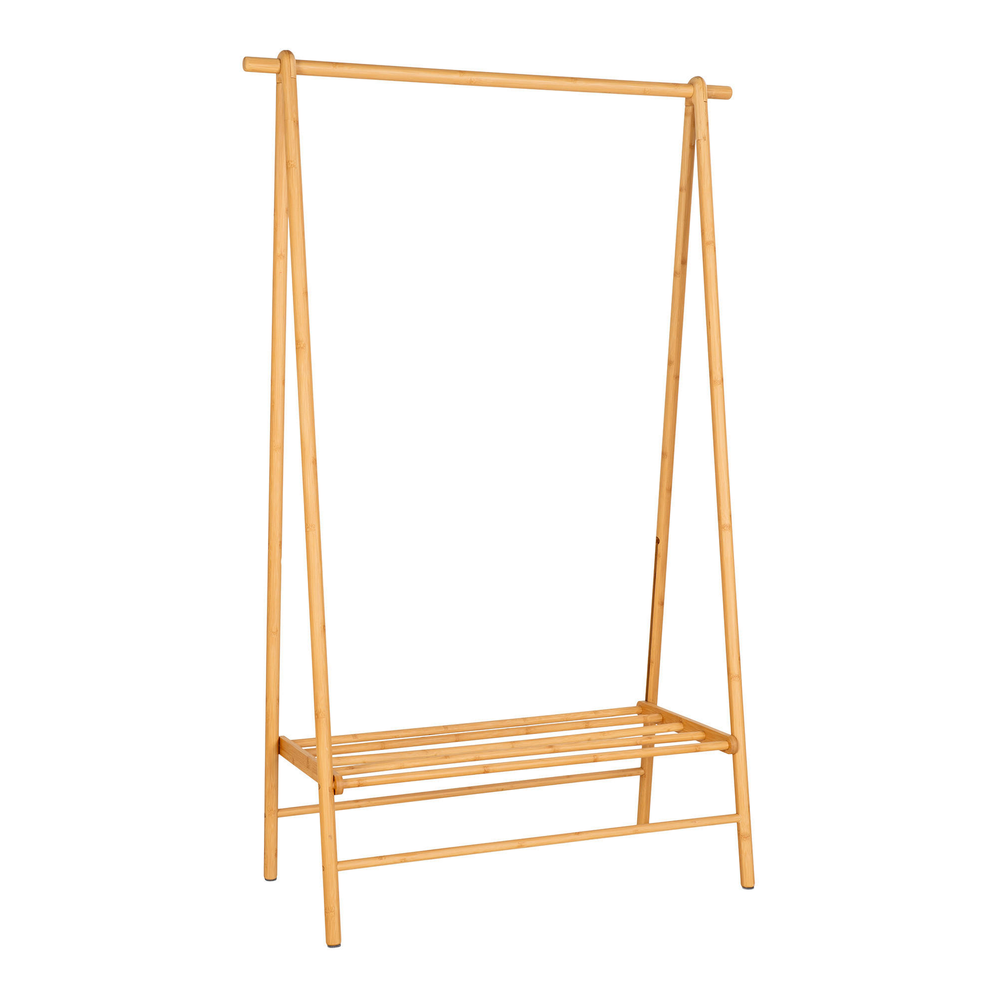 KLEIDERSTANGE 104/164/46 cm  - Naturfarben, Design, Holz (104/164/46cm) - MID.YOU