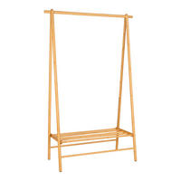 KLEIDERSTANGE 104/164/46 cm  - Naturfarben, Design, Holz (104/164/46cm) - MID.YOU
