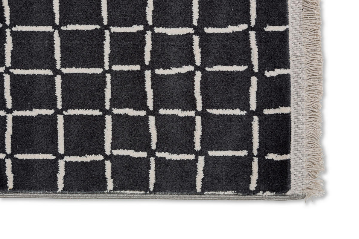WEBTEPPICH 133/190 cm Magic Anthrazit  - Anthrazit, Basics, Textil (133/190cm) - Schöner Wohnen