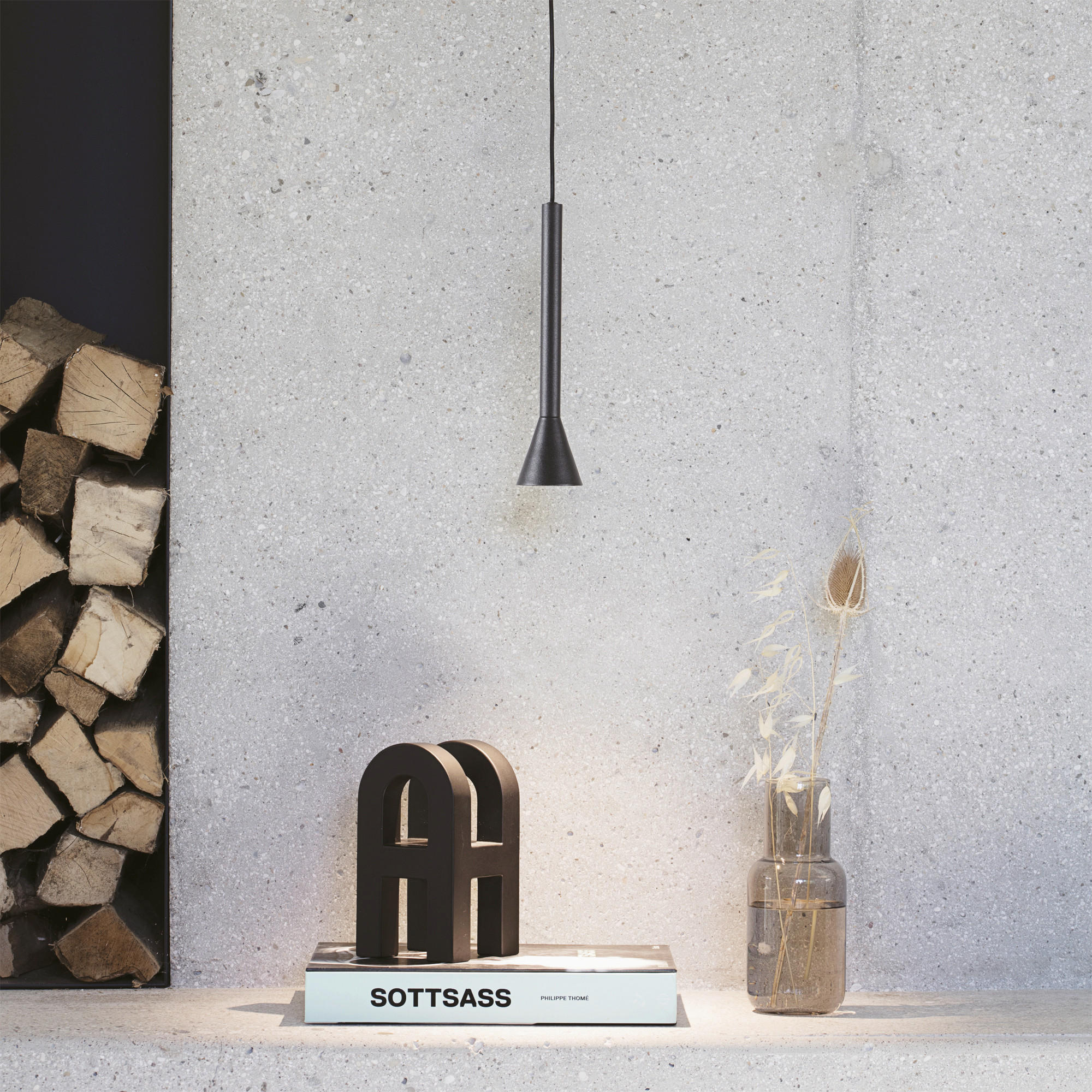 LED-HÄNGELEUCHTE 6/50,5/243 cm  - Schwarz, Design, Metall (6/50,5/243cm) - Ideal Lux