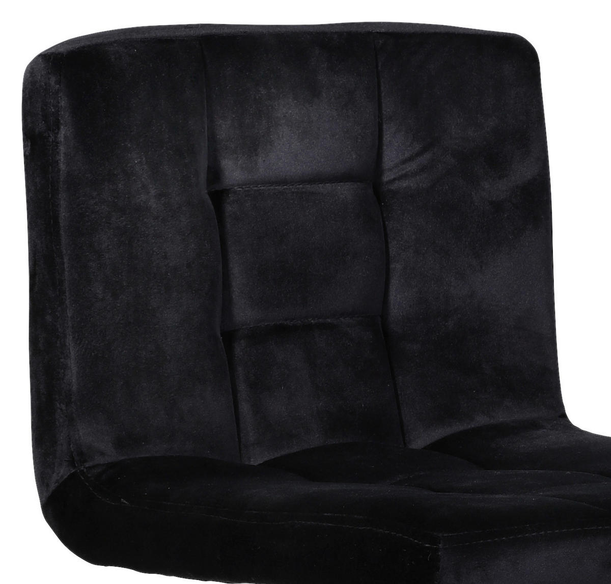 BARHOCKER-SET in Schwarz  - Dunkelgrau/Schwarz, MODERN, Textil/Metall (40/85/48cm) - MID.YOU