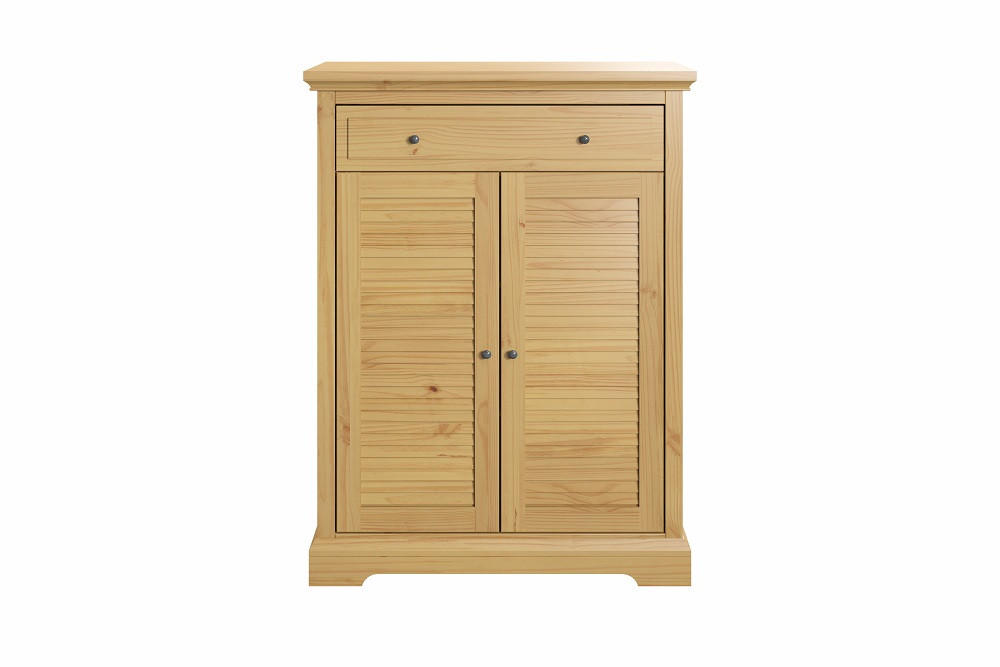 HIGHBOARD  in 96/126/36 cm  - Eichefarben/Silberfarben, Design, Holz/Holzwerkstoff (96/126/36cm) - Livetastic