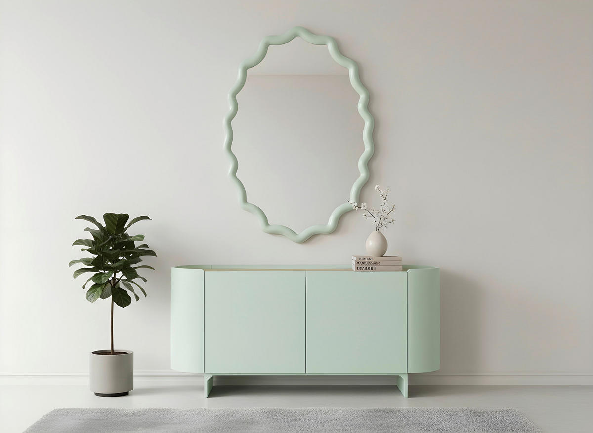 SIDEBOARD 160/75/45 cm  - Eichefarben/Grün, Design, Holz/Holzwerkstoff (160/75/45cm) - Novel