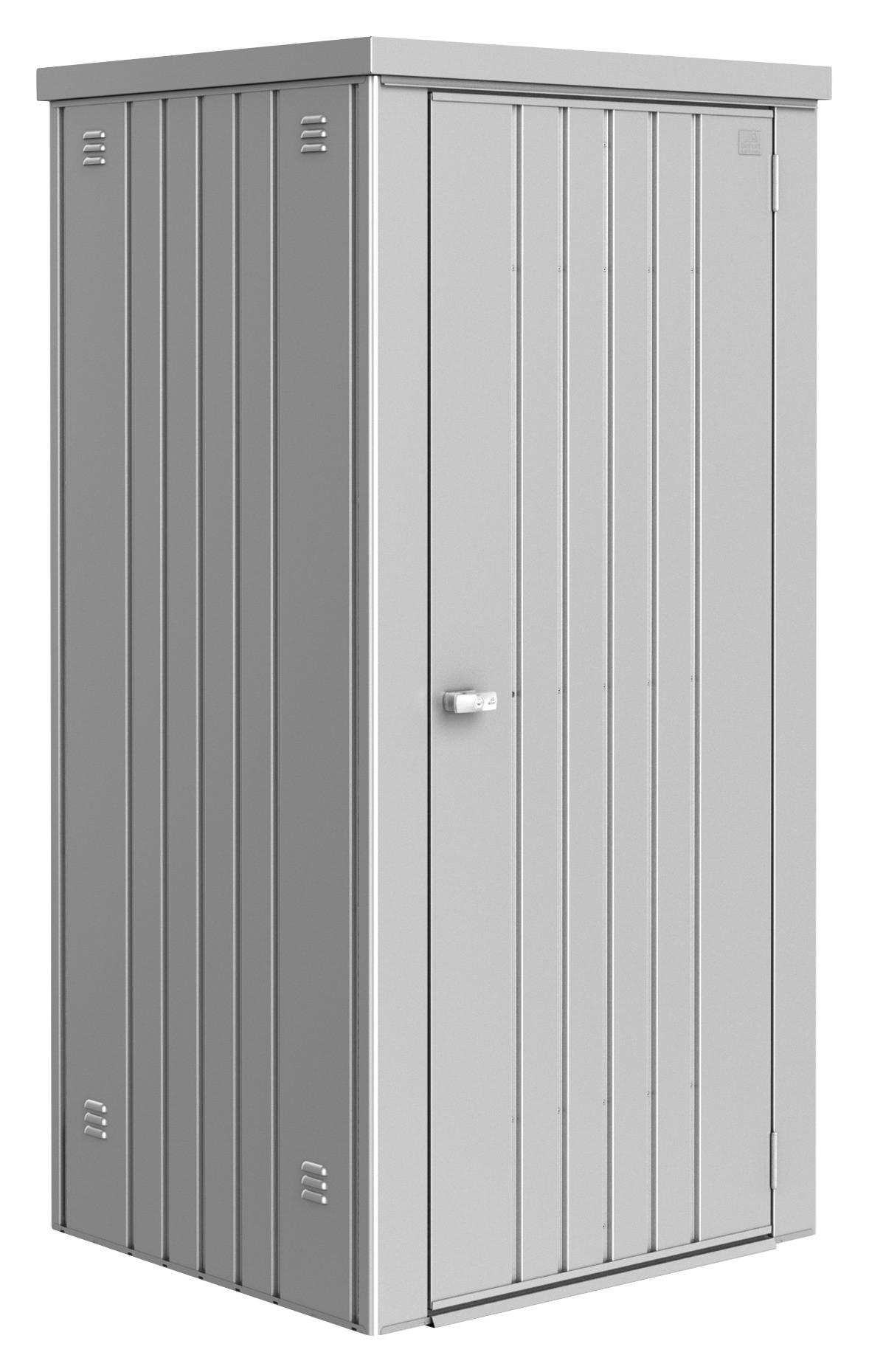 GERÄTESCHRANK 93/182,5/83 cm  - Silberfarben, Design, Metall (93/182,5/83cm) - Biohort